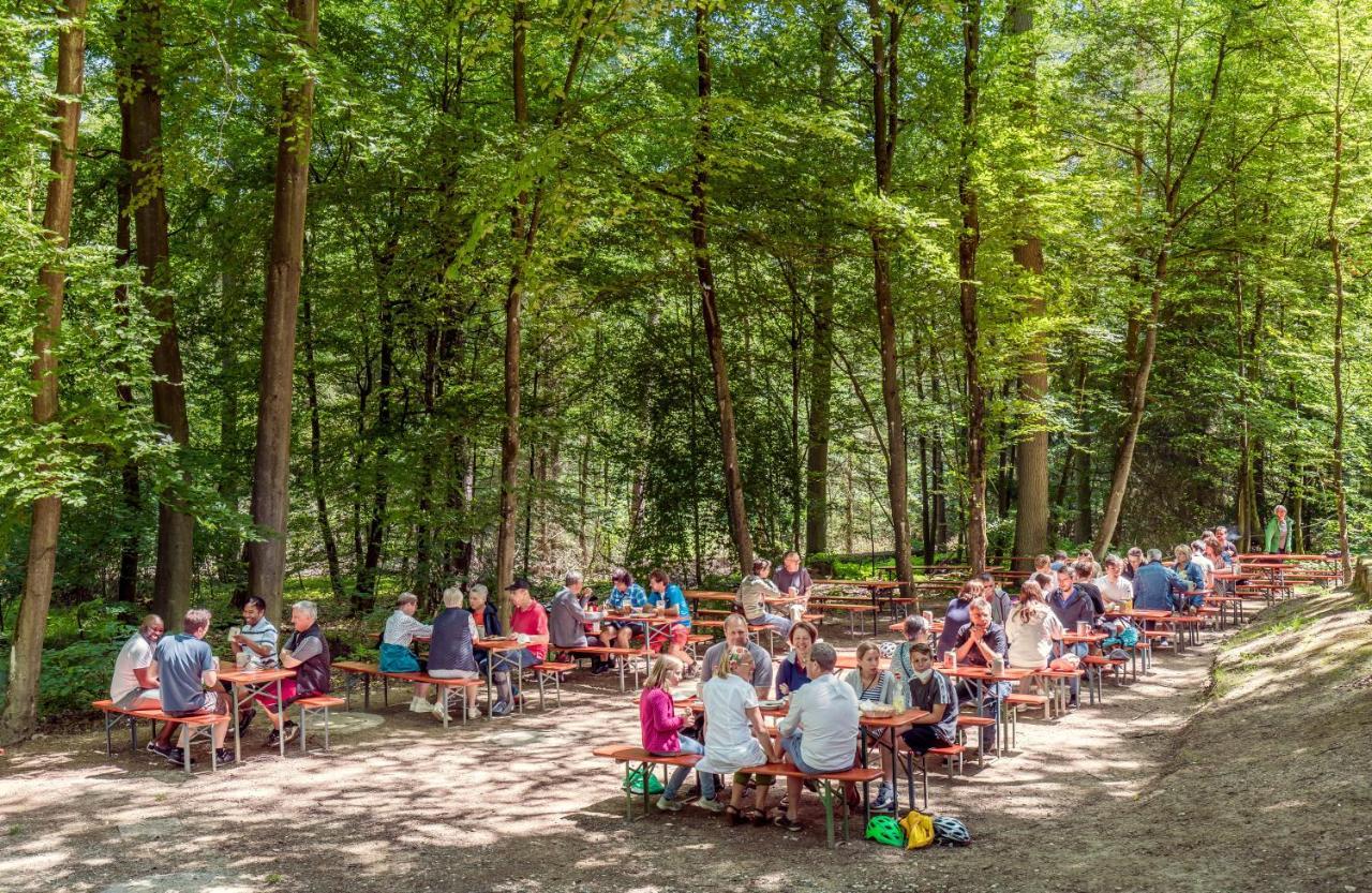 Brauereigasthof Zum Loewenbraeu Adelsdorf Dış mekan fotoğraf